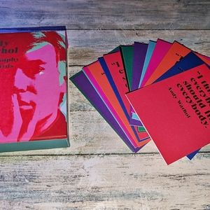Andy Warhol Note Cards